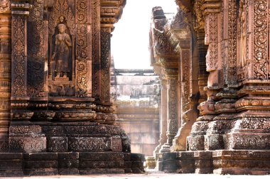 Temple Banteay Srei clipart