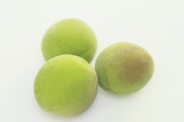 An unripe ume clipart