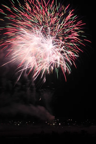 stock image Fireworks in the night