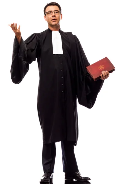 Lawyer man pleading — Stock Photo, Image