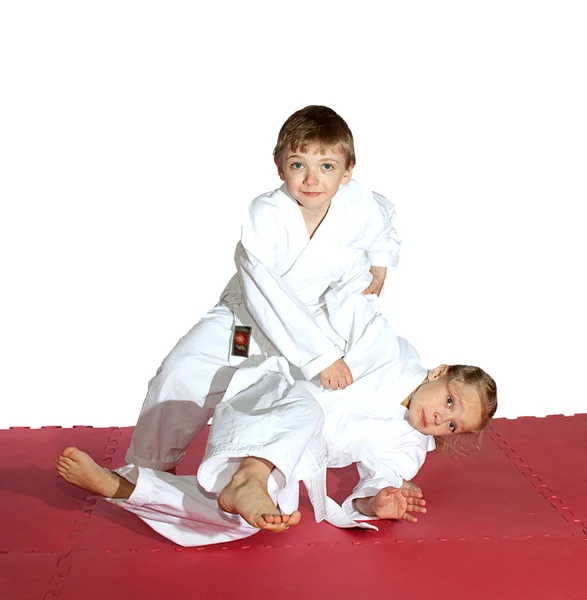 Iyi çocuk karate — Stok fotoğraf