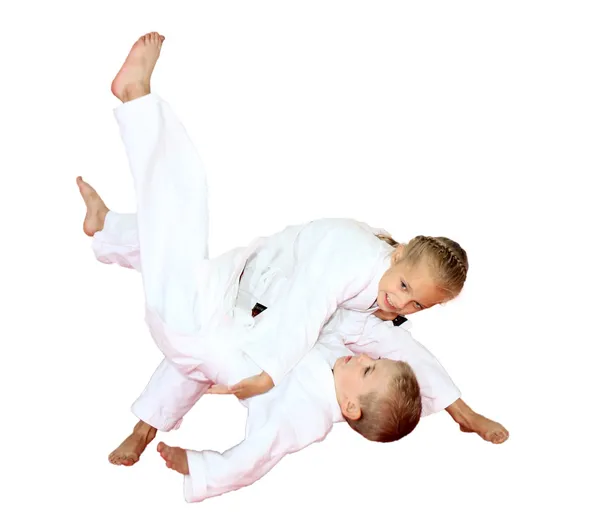 Sportovní karate — Stock fotografie