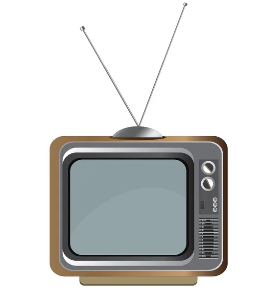 Παλιά τηλεόραση. — Διανυσματικό Αρχείο