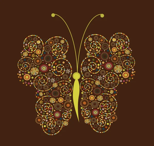Papillon — Image vectorielle