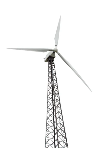Rüzgar türbini elektrik üretiyor — Stok fotoğraf