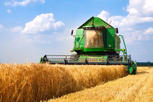 Combine harvester Royalty Free Stock Images