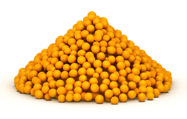 オレンジ風味の束 — ストック写真
