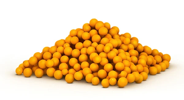 stock image Bunch of orange citrus