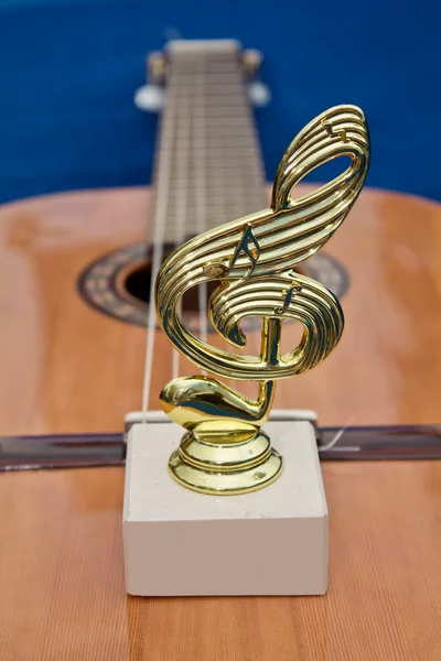 Musical figurine mark — Stock Photo, Image