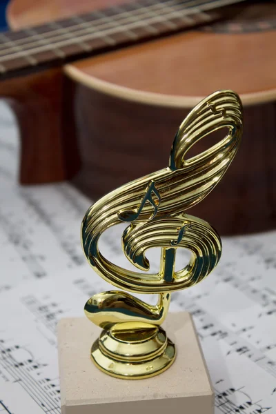Marca figurinha musical — Fotografia de Stock