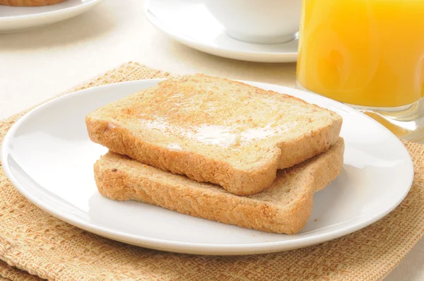 Buttered toast — Stock Photo, Image