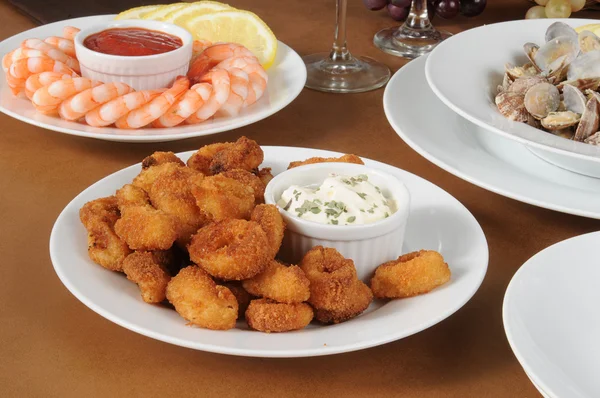 stock image Breaded calamari