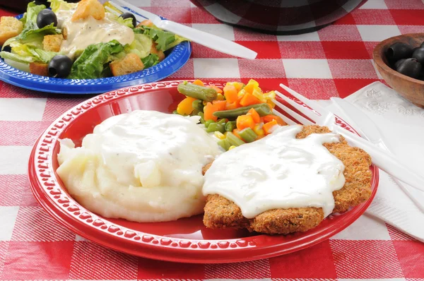 Letní piknik potraviny — Stock fotografie