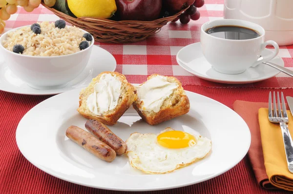 Delicious health breakfast — Stock Photo, Image