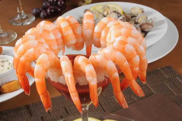 Shrimp Cocktail — Stock Photo, Image