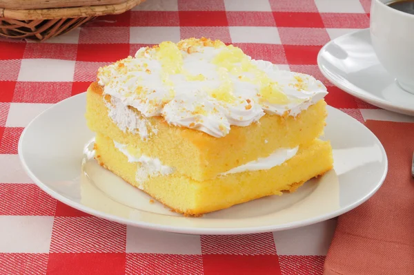 柠檬蛋糕 — 图库照片