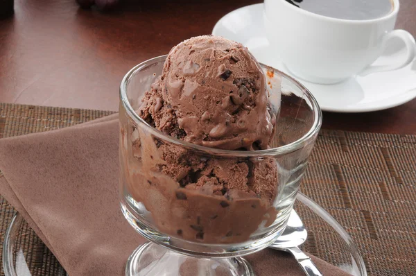 Παγωτό σοκολάτας τσιπ — Φωτογραφία Αρχείου