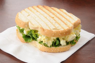 Egg salad sandwch clipart