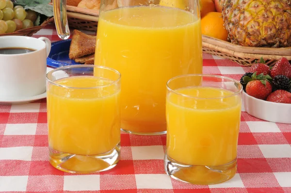 Suc proaspăt de portocale — Fotografie, imagine de stoc