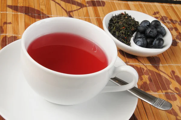 stock image Green tea with Acai and blueberry