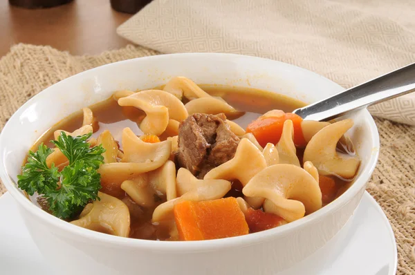 牛肉の野菜スープ — ストック写真