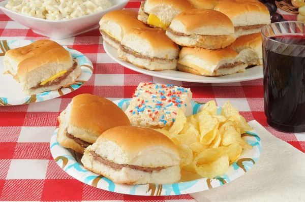 Piknik jídlo — Stock fotografie