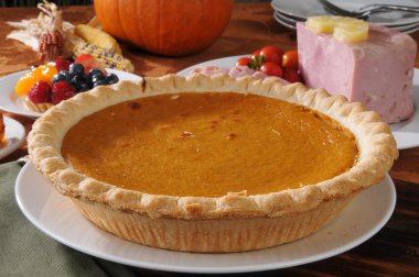 Pumpkin pie clipart