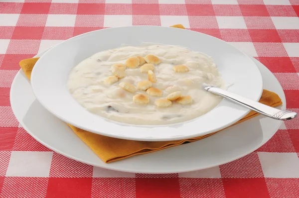 Oyster stew — Stock Photo, Image