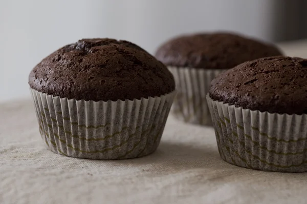 Muffin ciasto czekoladowe — Zdjęcie stockowe