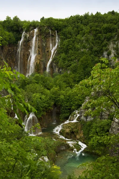 View of the Plitvice Lakes — Stock Photo, Image