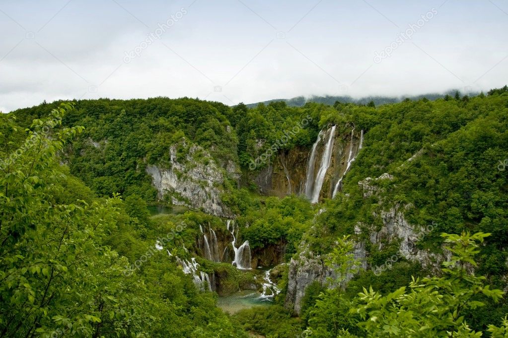 View of the Plitvice Lakes, Croatia