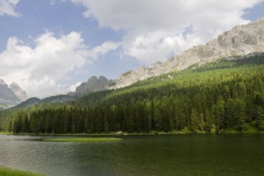 dolomites görünümünü