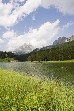 dolomites görünümünü