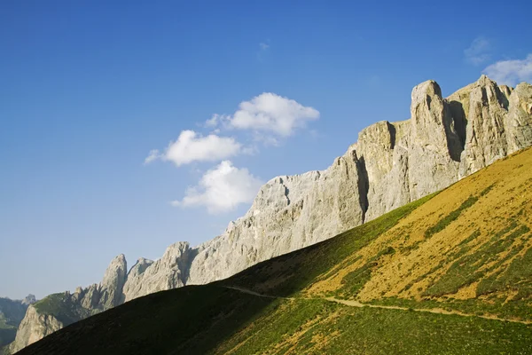 Blick auf die Dolomiten — Stockfoto