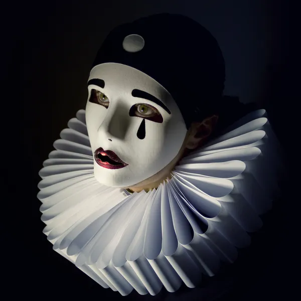 Pierrot — Zdjęcie stockowe