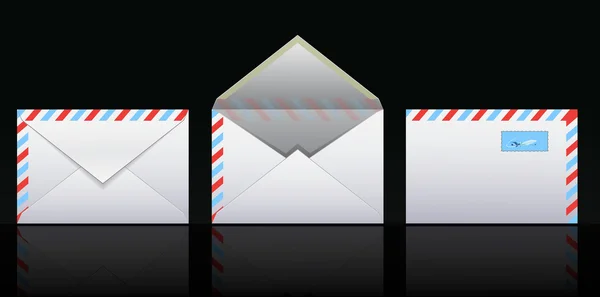 Iconos de correo — Vector de stock
