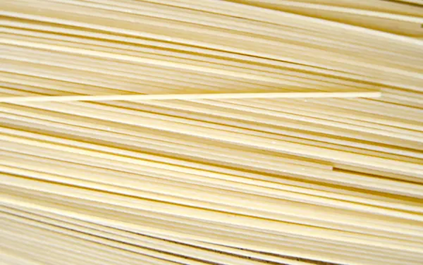 Macarrones de espaguetis de pasta sin cocer — Foto de Stock