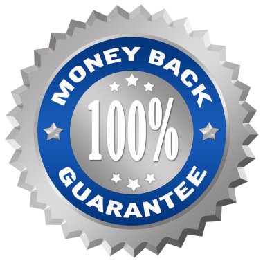 Money back guarantee clipart