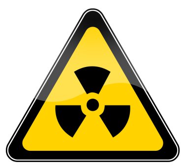 Radiation sign clipart