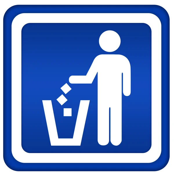 No tirar basura. —  Fotos de Stock