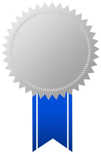 Ocenění stříbrná medaile — Stock fotografie