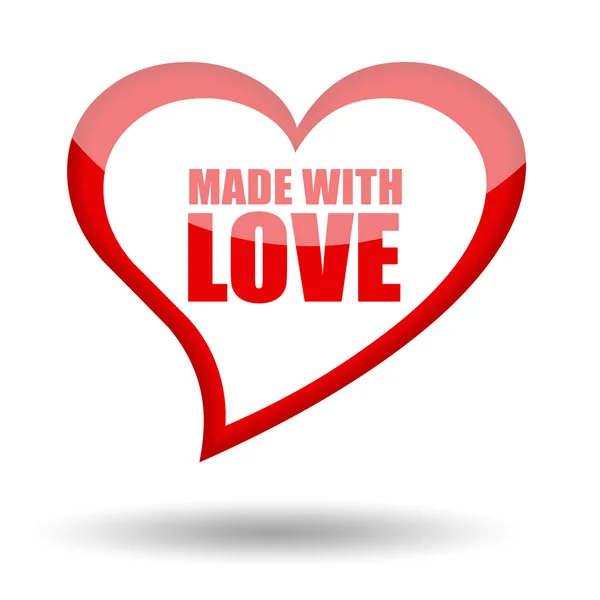 Made with love — Stock Photo, Image