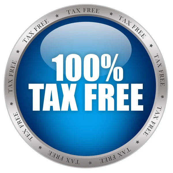 Tax free icon — Stock Photo, Image