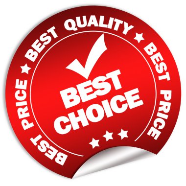 Best choice and price guarantee clipart