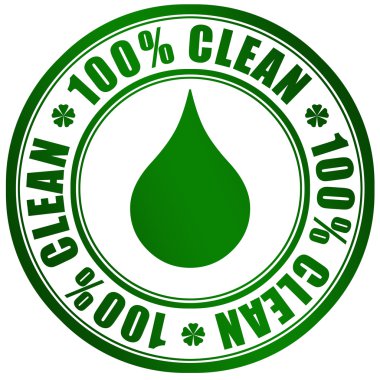 Clean product symbol clipart