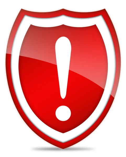 Danger security icon — Stock Photo, Image