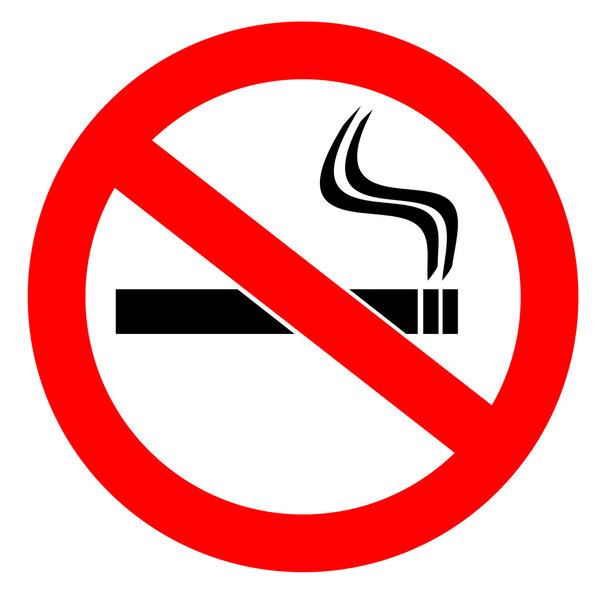 No smoking sign