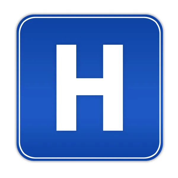 Hospital sign — Stock Photo, Image