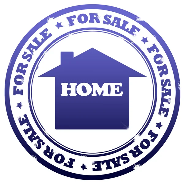 Home for sale stamp — Stock Photo, Image