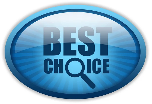 Logotipo de mejor elección — Foto de Stock